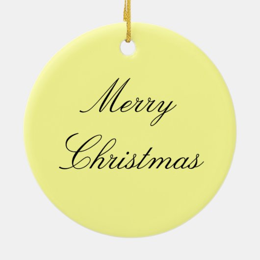 ウミガメのクリスマス装飾品 セラミックオーナメント (裏面)