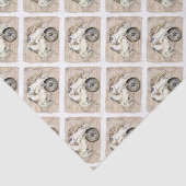 ウミガメのコンパスマップ 薄葉紙 (詳細)