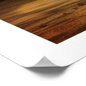 ウミガメのサンセットポスター ポスター (角)