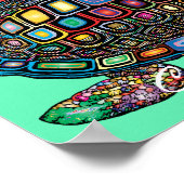 ウミガメのサンダー_コーブ ポスター (角)