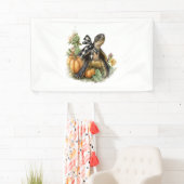 ウミガメのシャツアニマルズオータムカボチャ 横断幕 (インサイチュ)