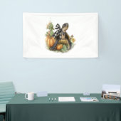 ウミガメのシャツアニマルズオータムカボチャ 横断幕 (トレードショー)