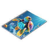 ウミガメのゼリーきらめく海の旅 ノートブック (左側)