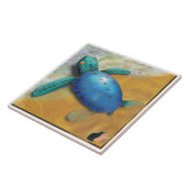 ウミガメのタイル タイル (側面)