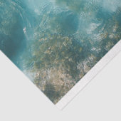 ウミガメのターコイズ海デクページ 薄葉紙 (詳細)