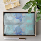 ウミガメのダイヤモンドパターン 薄葉紙 (ギフト)