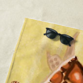 ウミガメのビーチタオル ビーチタオル (インサイチュ)