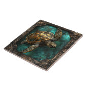 ウミガメのフレーム華美内 タイル (側面)