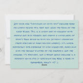 ウミガメのホリデーカード|あたたかな願いを込めて シーズンカード (裏面)