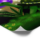 ウミガメのポスター ポスター (角)