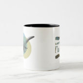 ウミガメのマグ ツートーンマグカップ (中央)