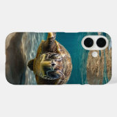 ウミガメの冒険 Case-Mate iPhoneケース (裏面 (横))