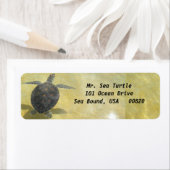 ウミガメの出荷ラベル ラベル (インサイチュ)