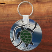 ウミガメの原産地 キーホルダー (裏面)
