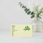 ウミガメの名刺 名刺 (スタンド正面)