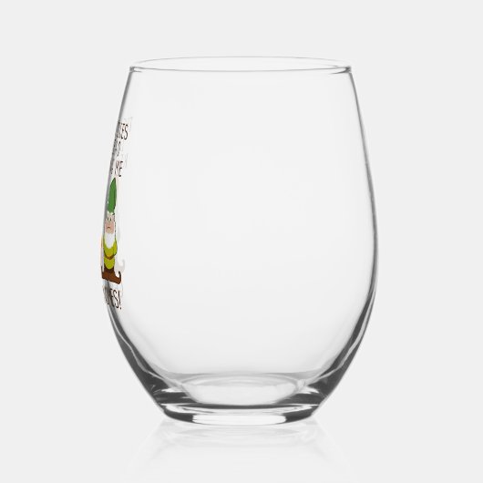 ウミガメの声が増える格言 ステムなしワイングラス (左)