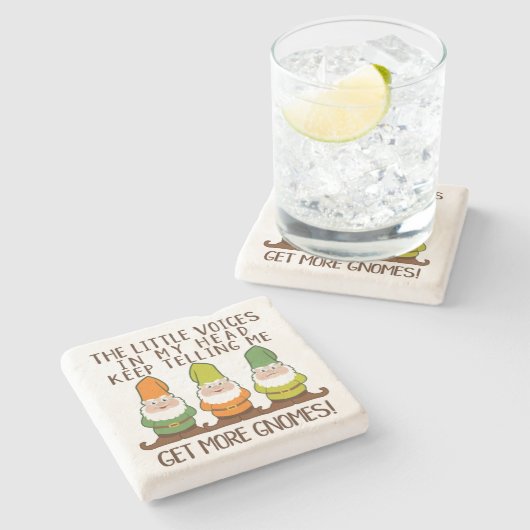 ウミガメの声が増える格言 ストーンコースター (横)