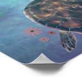 ウミガメの夢 ポスター (角)