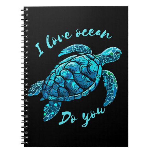 ウミガメの愛海 ノートブック (正面)