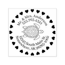 ウミガメの愛連絡 セルフインキングスタンプ