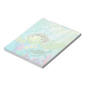 ウミガメの救出 ノートパッド (回転)