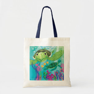 ウミガメの救助 トートバッグ