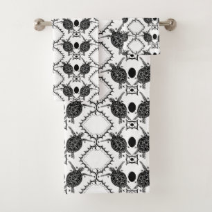 ウミガメの月型  バスタオルセット