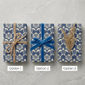 ウミガメの模様：装飾海アート ラッピングペーパー