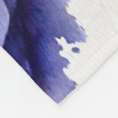 ウミガメの水の色絵を描のフリースブランケット フリースブランケット (角)