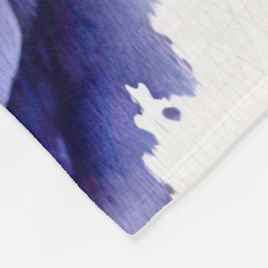 ウミガメの水の色絵を描のフリースブランケット フリースブランケット (角)