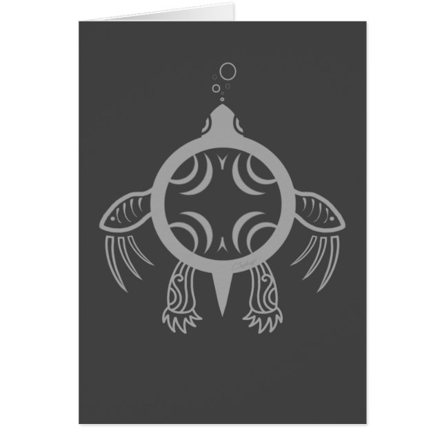 ウミガメの泡 (正面)