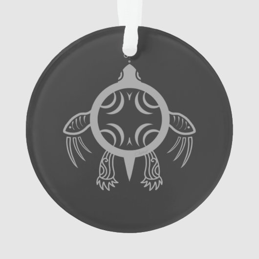 ウミガメの泡 オーナメント (裏面)