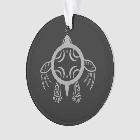 ウミガメの泡 オーナメント (正面)