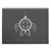 ウミガメの泡 カレンダー (カバー)