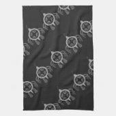 ウミガメの泡 キッチンタオル (縦)