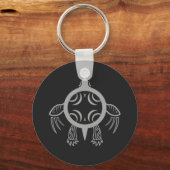 ウミガメの泡 キーホルダー (正面)