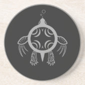 ウミガメの泡 コースター (正面)