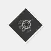 ウミガメの泡 スタンダードカクテルナプキン (角)