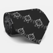 ウミガメの泡 ネクタイ (ロール)