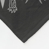 ウミガメの泡 フリースブランケット (角)