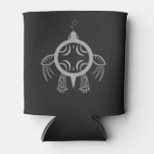 ウミガメの泡 缶クーラー (正面)