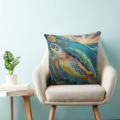 ウミガメの海でのダイビング クッション (椅子)