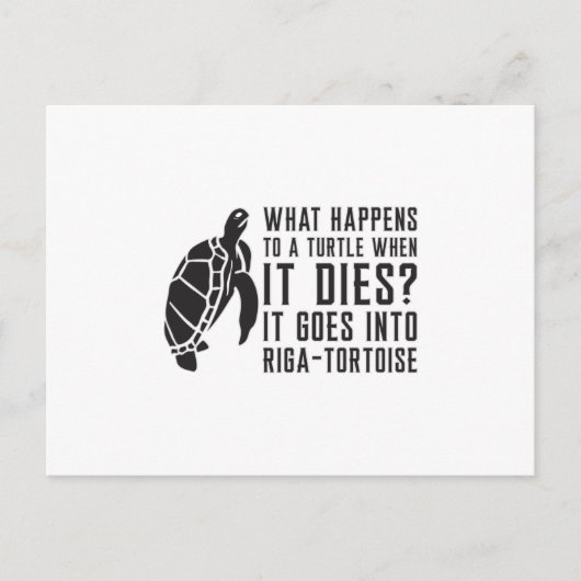 ウミガメの海の贈り物に起こること ポストカード (正面)