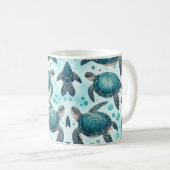 ウミガメの生活 コーヒーマグカップ (正面右)
