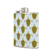 ウミガメの群れ フラスク (左)