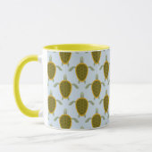 ウミガメの群れ マグカップ (左)