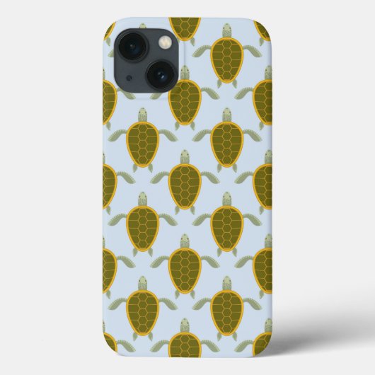 ウミガメの群れ Case-Mate iPhoneケース (裏面)