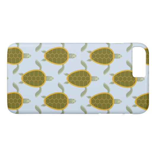 ウミガメの群れ Case-Mate iPhoneケース (裏面(横))