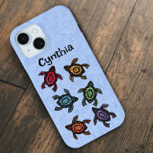 ウミガメの群カラフルれ Case-Mate iPhoneケース