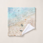 ウミガメの航海 バスタオルセット (ウォッシュタオル)